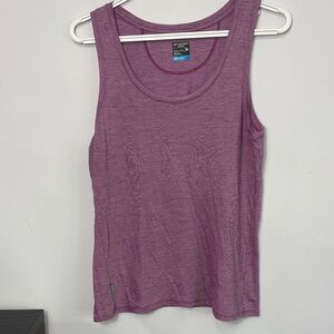 Icebreaker Merino Women's Purple Tank Top